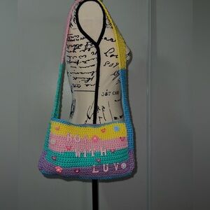 BTS Boy with Luv crochet bag